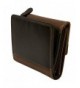 ILI Toffee Black Leather Wallet