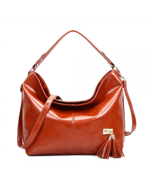 Handbag ISHOWDEAL Tassel Handle Messenger