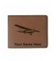 Leather Airplane Personalized Engraving Included