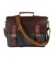 Leather Messenger Compartments Crossbody Aaron
