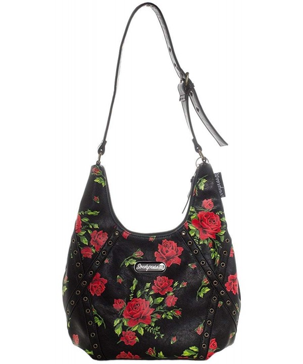 Sourpuss Rose Garden Hobo Purse