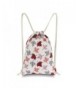 Miomao Drawstring Backpack Flodable Burgundy