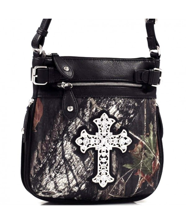 Mossy Oak Rhinestone Western Messenger