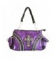 Cross Accent Shoulder HANDBAG PURSE