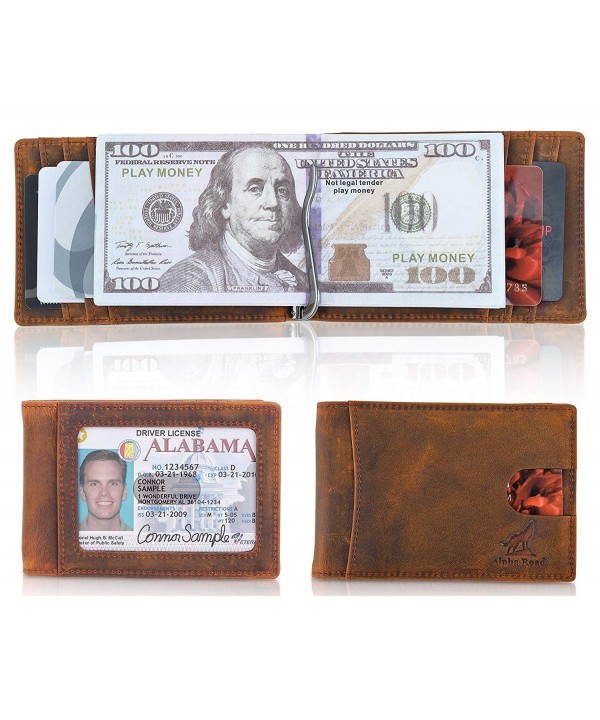 Slim Genuine Leather Money Wallet