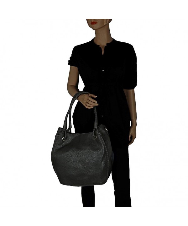 Nina Shoulder Handbag - Black - CB12LLKQKUX