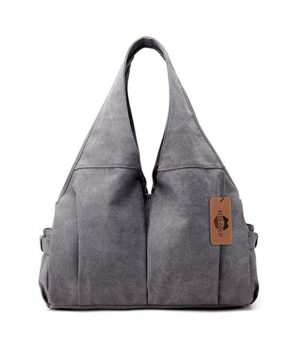 Casual Canvas Handbag Top handle Women