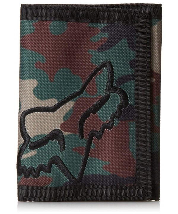 Fox Mens Clean Wallet Camo