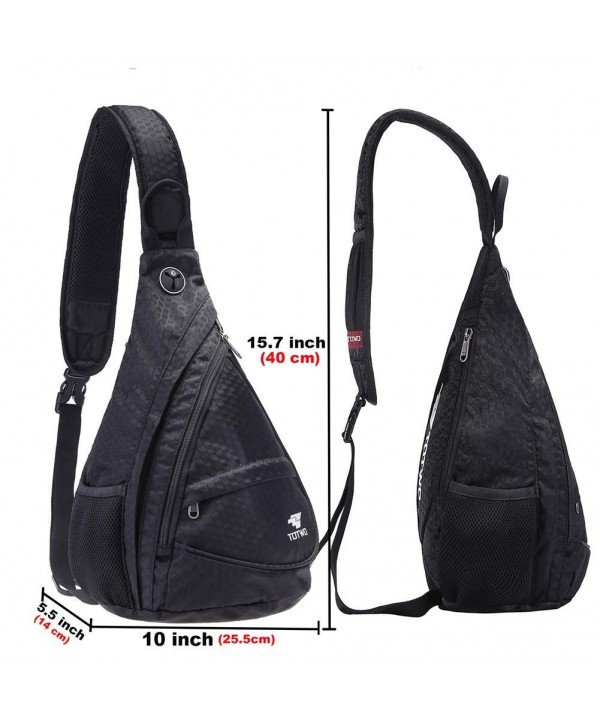 Anti Theft Sling Bag - Small Chest Shoulder Crossbody Backpack for Men ...