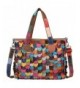 YALUXE Lambskin Multicolor Crossbody Shoulder