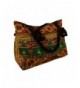 Shoulder Hilltribe Ethnic Floral Embroidered