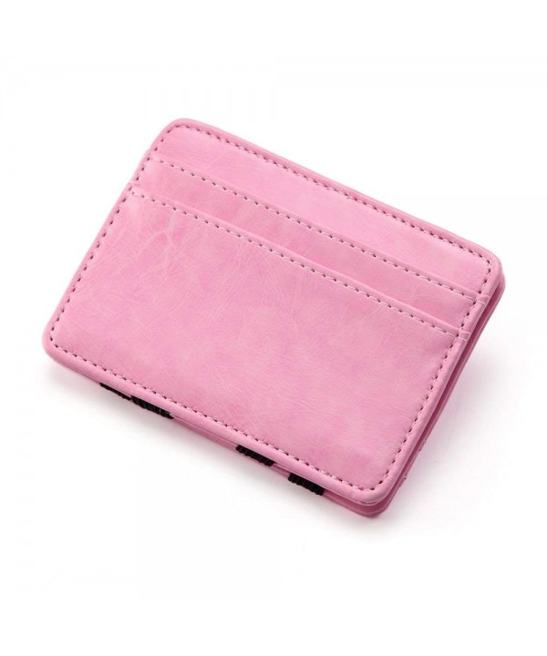 Unisex Leather Holder Magic Wallet