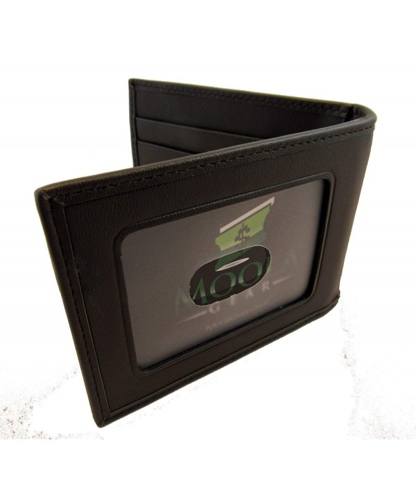 Leather Wallet bi fold design exterior