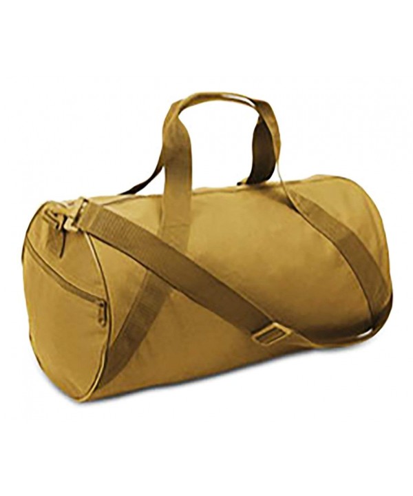 Canvas Duffle Carrying 17 inch Brown