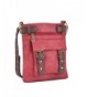 Dasein Crossbody Leather Messenger Shoulder x