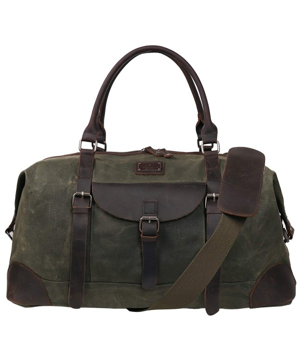 Canvas TOPWOLFS Holdall Luggage Weekender