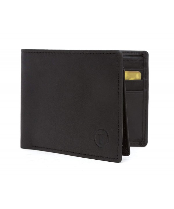 Blocking Wallet Holder Black Leather