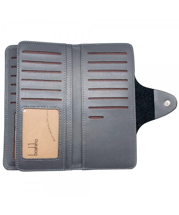 Boshiho Blocking Wallet Leather Bifold