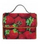 InterestPrint Strawberry Messenger Crossbody Handbags