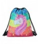 Drawstring Reversible Backpack Glittering Outdoors