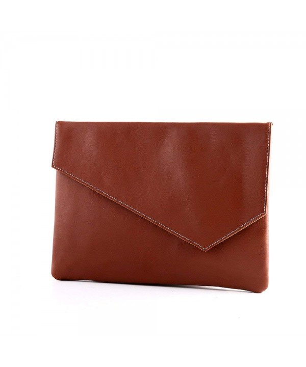 Shozafia Leather Briefcase Business Envelop