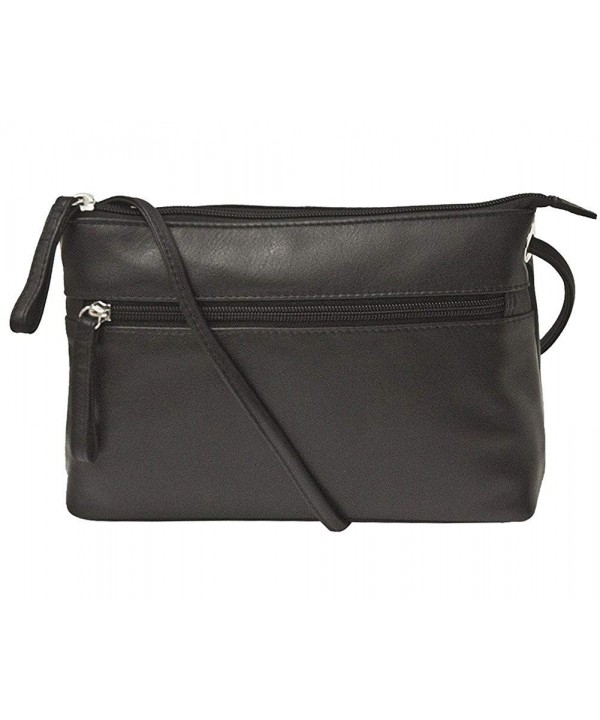 ili Leather Crossbody Handbag Lining