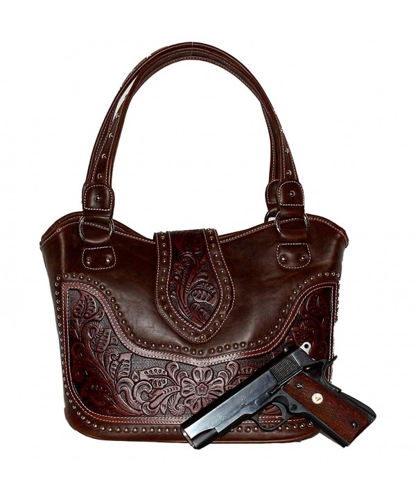 Concealed Carry Tooled Handbag Stunning