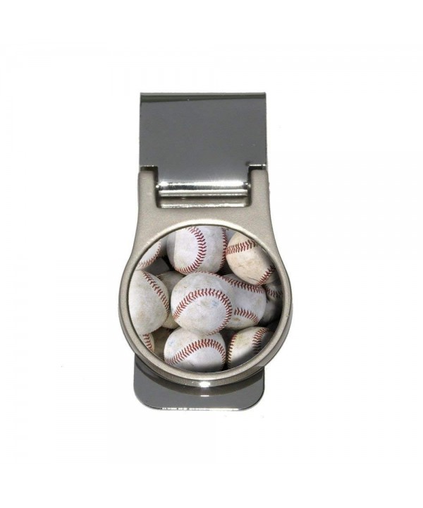 Baseballs Baseball Balls Money Clip