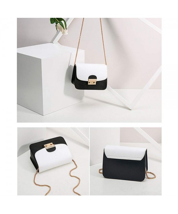 Evening Bag for Women Small Purse for Girls Night out Black and White ...