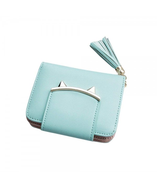 Kukoo Leather Wallet Zipper Handbag