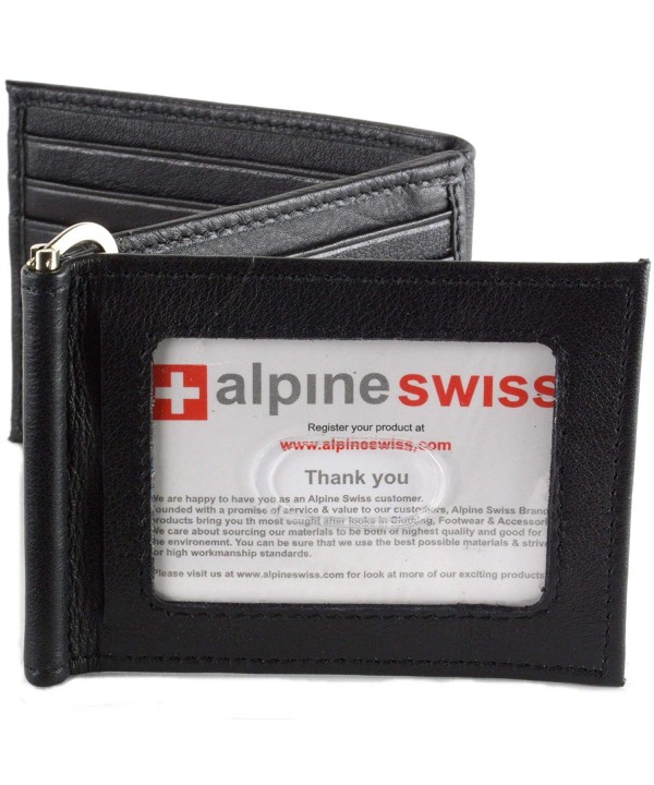 Alpine Swiss Blocking Wallet Trifold