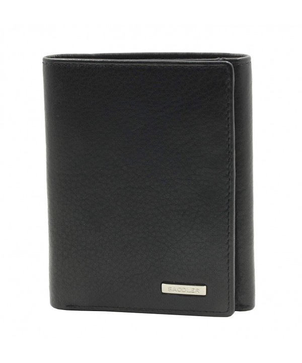 SADDLER Leather Credit Trifold Wallet