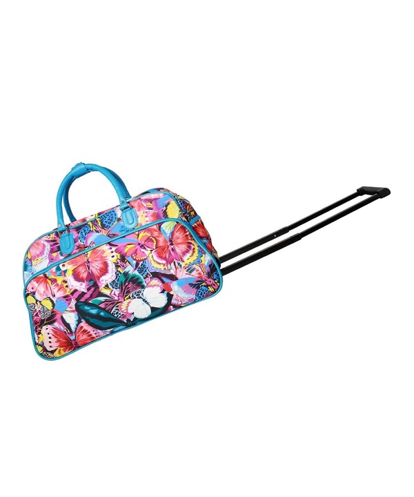 World Traveler 21 Inch Rolling Butterfly