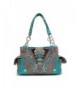 Western Handbag Concealed Satchel Shoulder