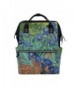 Backpack School Irises Flower Daypack