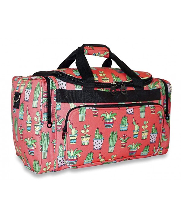 Ever Moda Cactus Duffle Bag