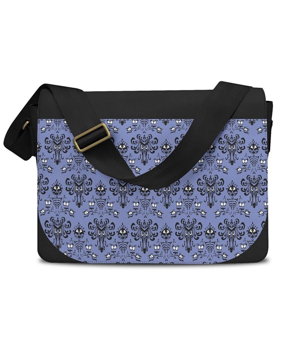 Haunted Mansion Wallpaper Messenger Bag