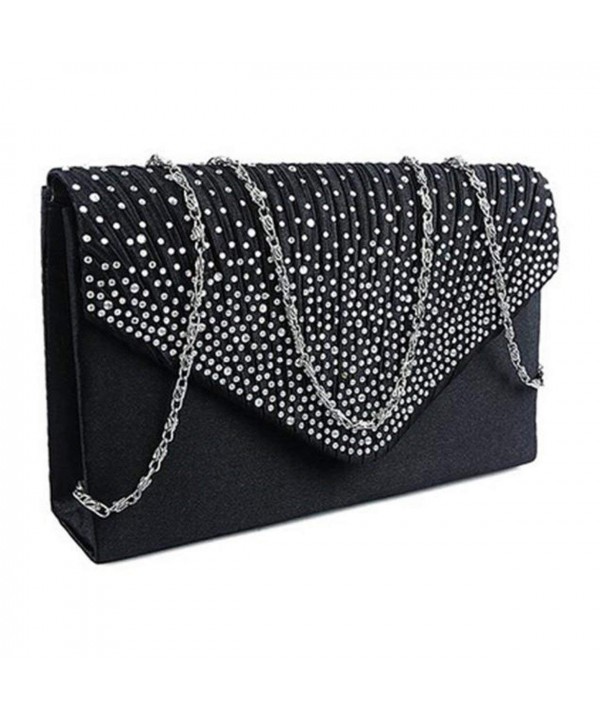 Evening Envelope Rhinestone Frosted Handbag