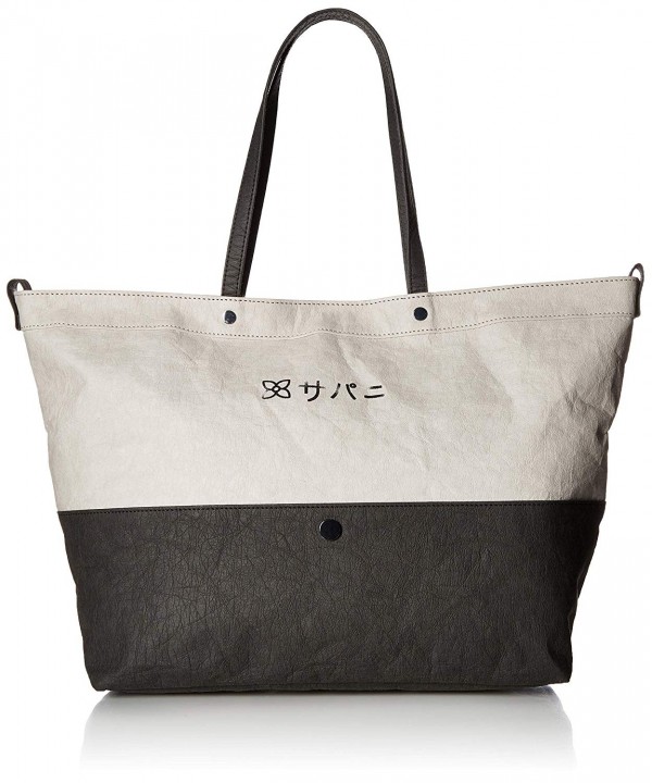 Sherpani Paper Leather Tote Stone