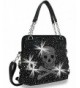 Zzfab Rhinestone Skull Convertable Shoulder