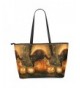 InterestPrint Halloween Leather Shoulder Handbags