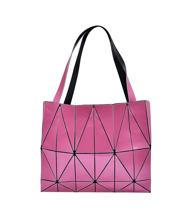 Grey Diamond Lattice Handbag Women