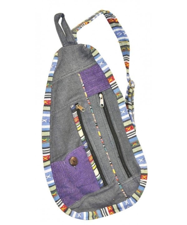 Mandala Tibetan Bohemian Sling Backpack