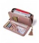Wallets Leather Around Bifold Checkbook