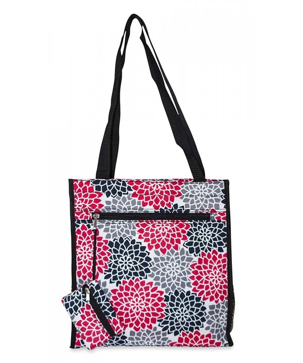 Ever Moda Floral Tote Bag