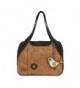Chala Large Bowling purse Brown