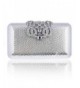 Damara Rhinestone Decorative Minaudiere Clutch