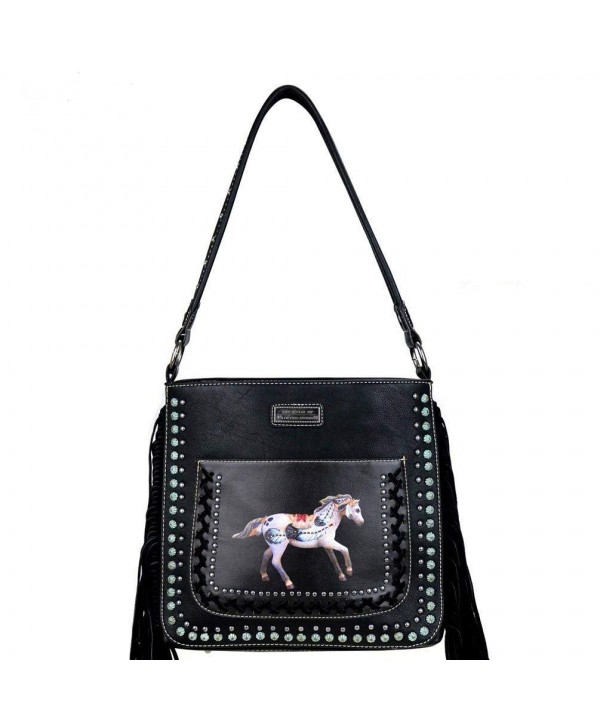 TPP02G 116 Painted Collection Concealed Handbag Black