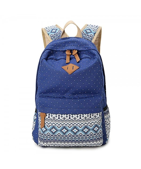 Gintan Polka Dot Daypack College Satchels