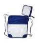 Clear Drawstring Backpack Inches Royal